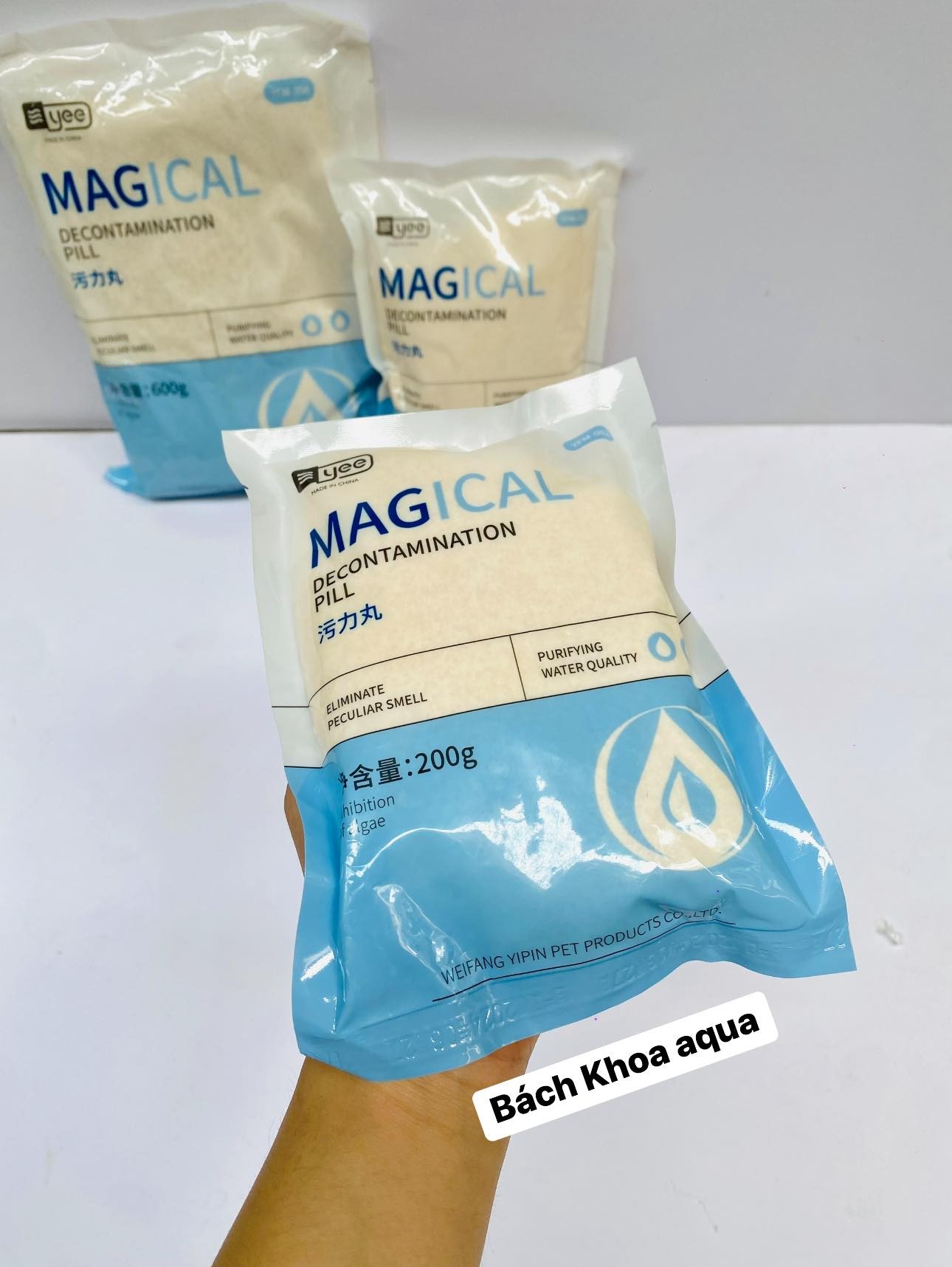 Vật liệu lọc Purigen Yee khử màu nước bể cá